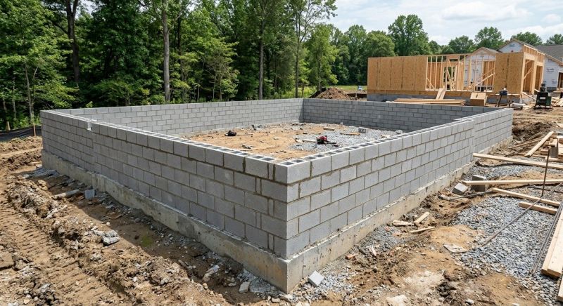Block Foundation Installation in Bristol, CT