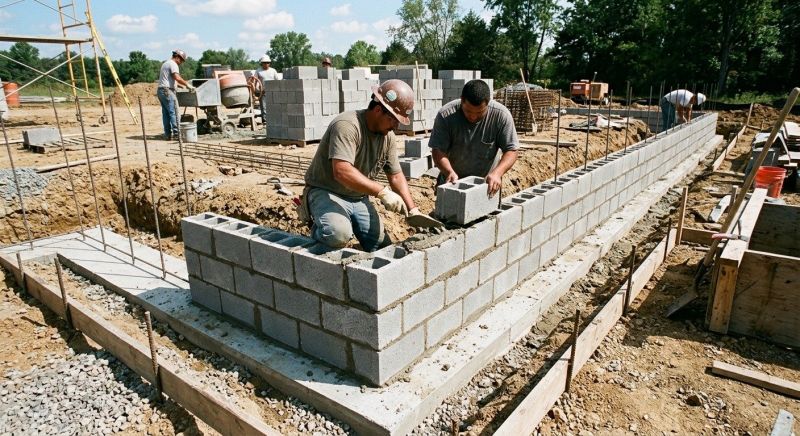 Block Wall Installation in Cornwall Bridge, CT