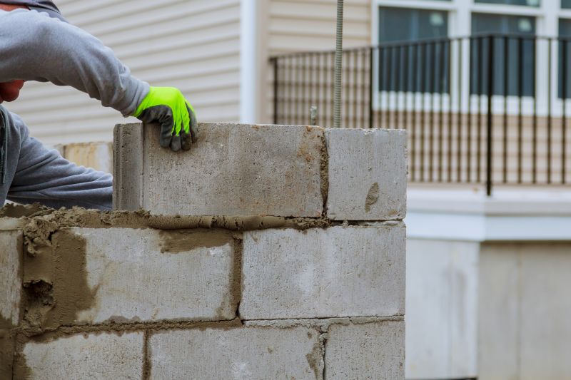 Block Wall Installation in Glastonbury, CT