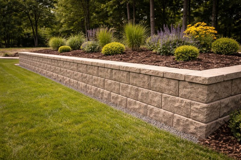 Block Wall Installation in Woodbury, CT