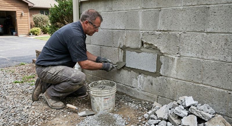 Block Wall Repair in Middletown, CT
