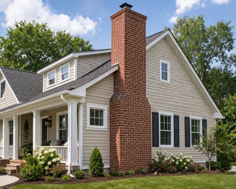 Brick Chimney Installation in Bristol, CT