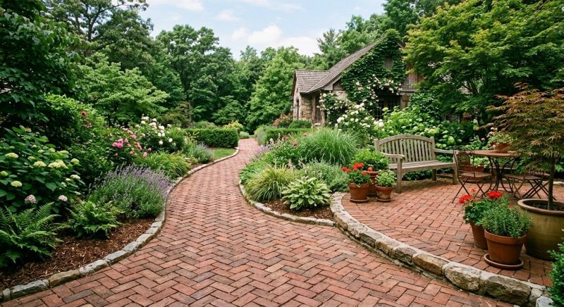 Brick Hardscaping Installation in Cheshire, CT