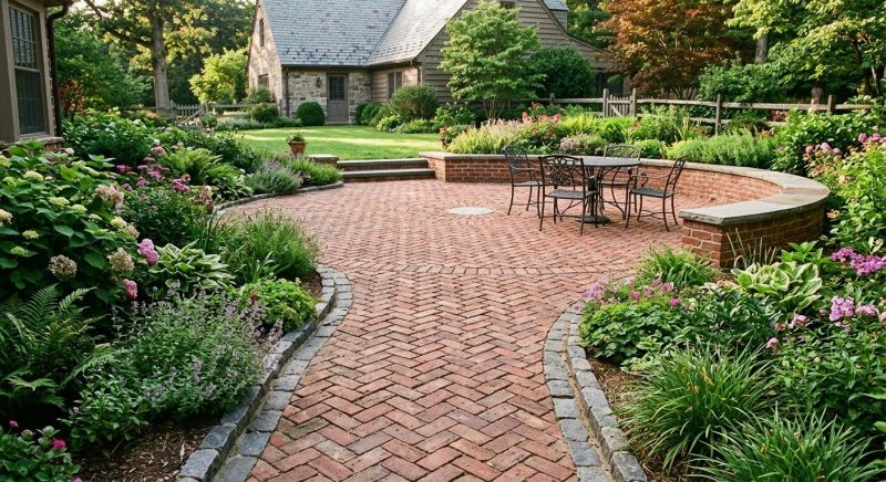 Brick Hardscaping Installation in Harwinton, CT