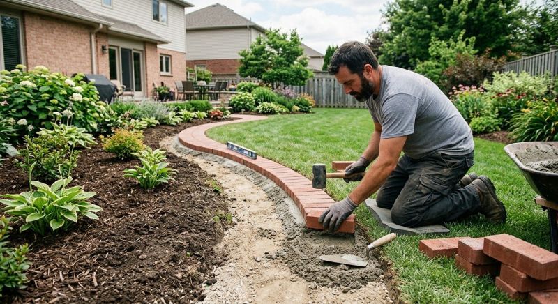 Brick Hardscaping Installation in Naugatuck, CT