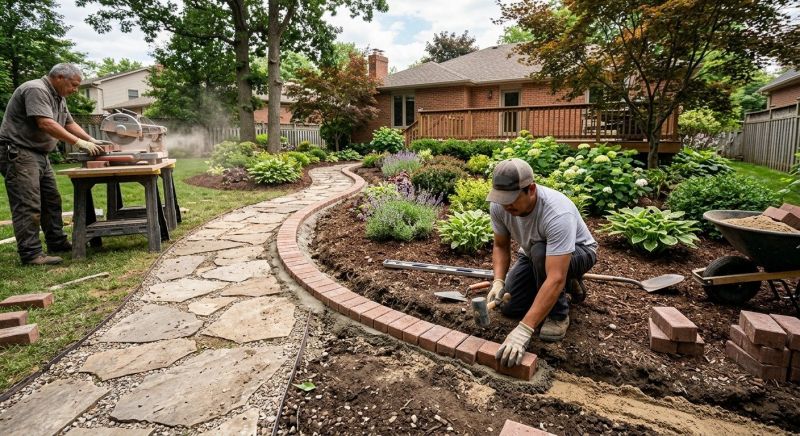 Brick Hardscaping Installation in New Haven County, CT