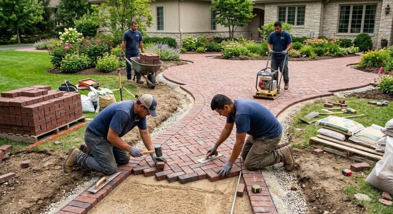 Brick Landscaping Service in Plainville, CT