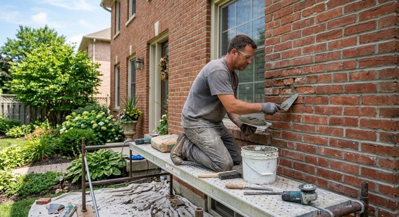 Brick Masonry Repair in Northfield, CT