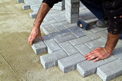 Brick Paving Installation in Durham, CT