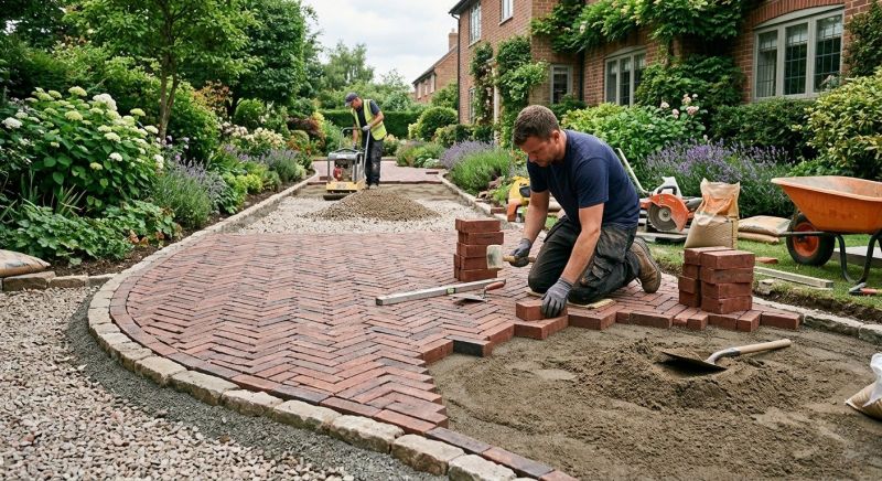 Brick Paving Installation in Granby, CT