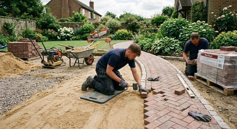 Brick Paving Installation in North Granby, CT