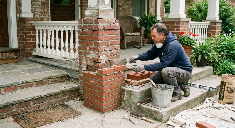 Brick Repair in Bethlehem, CT
