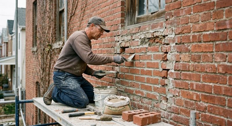 Brick Repair in Oxford, CT