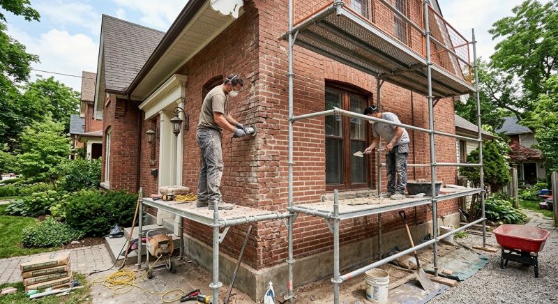 Brick Restoration in East Hartford, CT