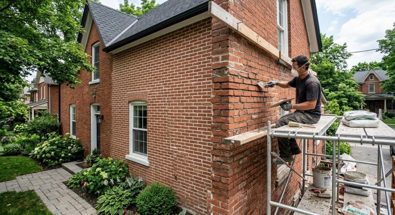 Brick Restoration in Bristol, CT
