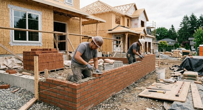 Brick Wall Installation in Cromwell, CT