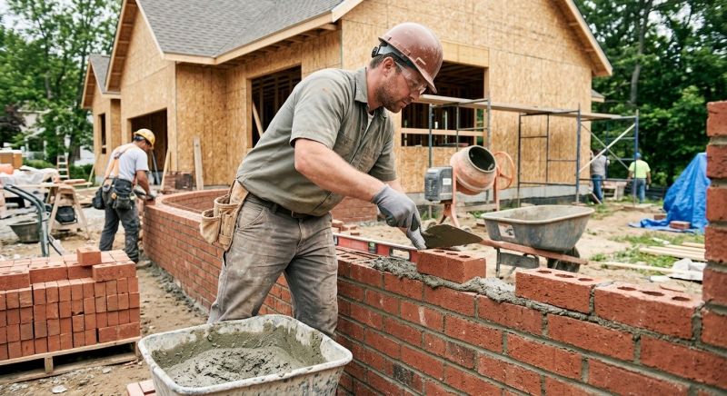 Brick Wall Installation in Bristol, CT