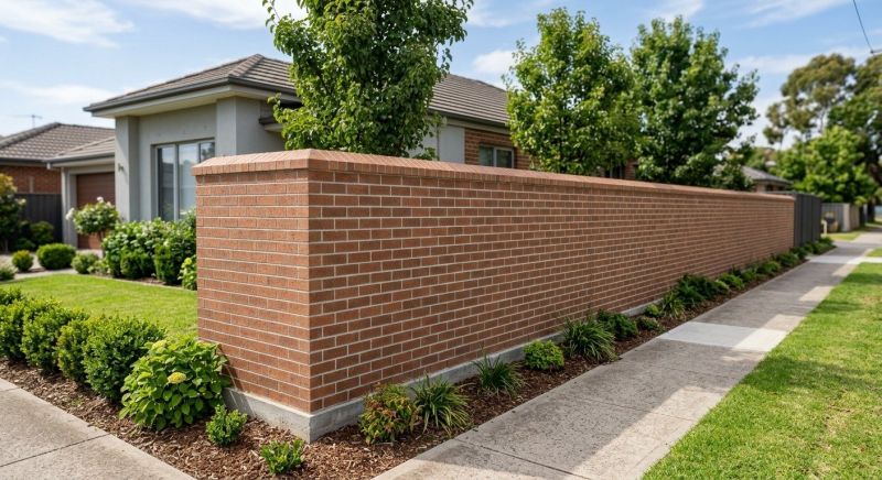 Brick Wall Installation in Sandy Hook, CT