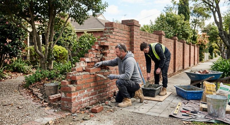 Brick Wall Repair in Oakville, CT