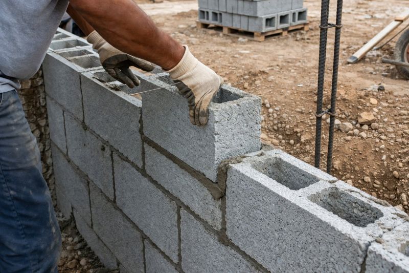 Cinder Blocks Installation in Avon, CT