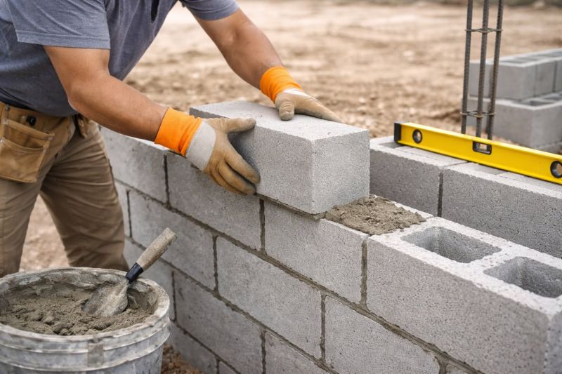 Concrete Blocks Installation in Bethlehem, CT