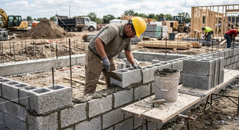 Concrete Blocks Installation in Middletown, CT
