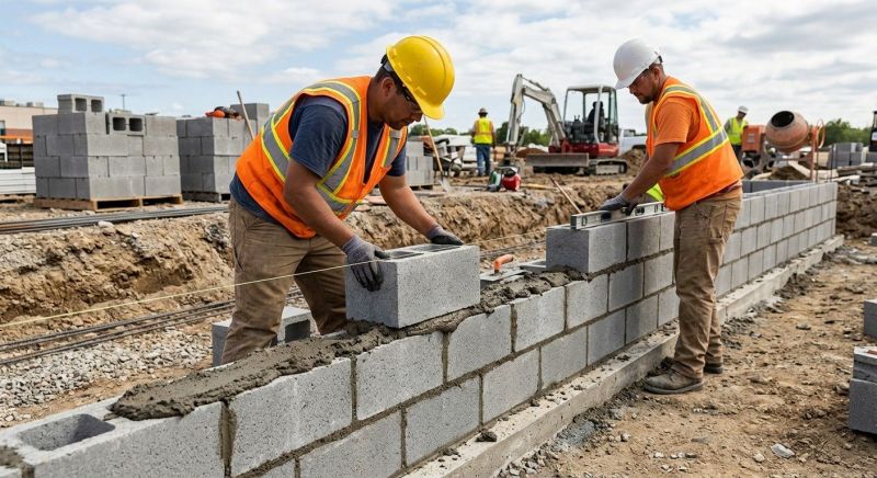 Concrete Blocks Installation in New Haven, CT
