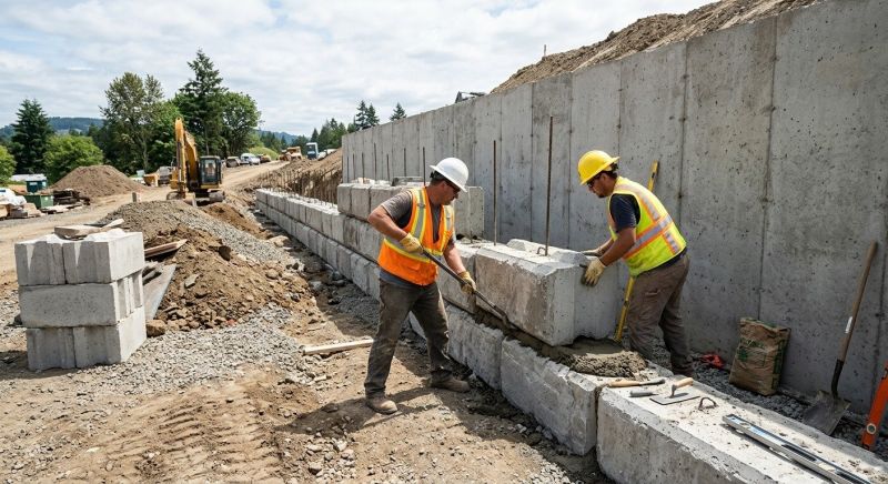 Concrete Blocks Installation in North Canton, CT