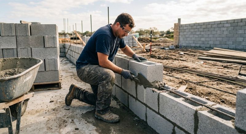 Concrete Blocks Installation in Plainville, CT