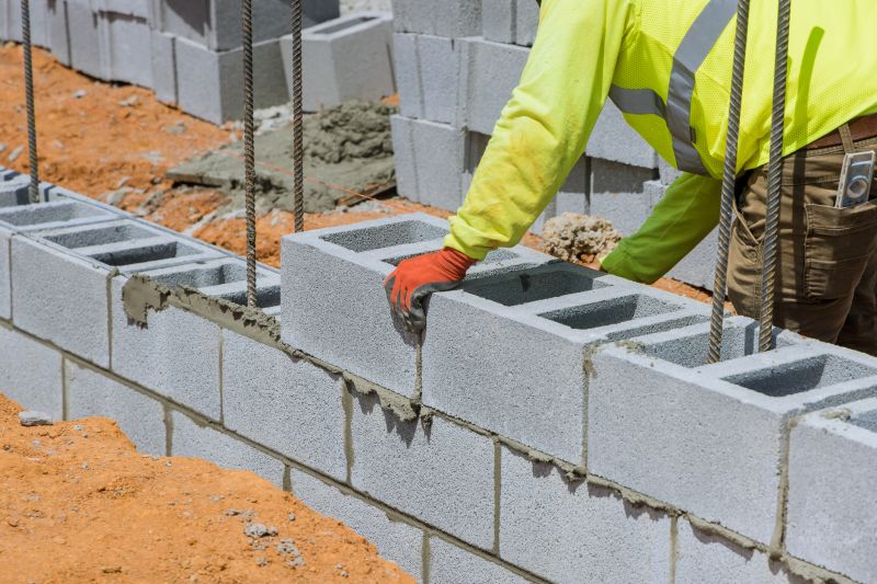 Concrete Blocks Installation in Windsor, CT