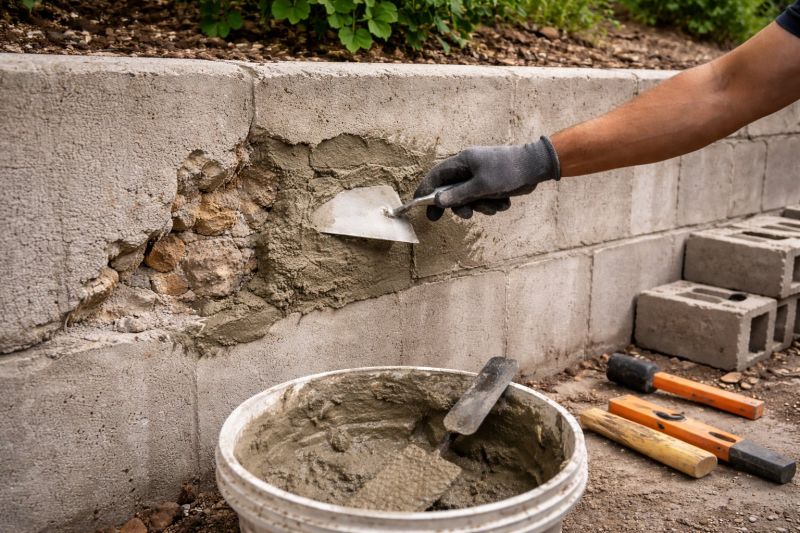 Retaining Wall Repair in Cheshire, CT