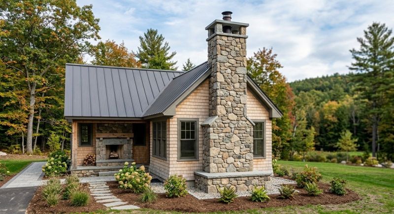 Stone Chimney Installation in Farmington, CT