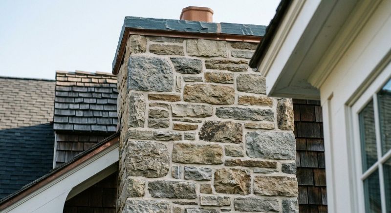 Stone Chimney Installation in Plymouth, CT