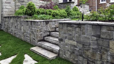 Stone Wall Hardscaping in Bristol, CT