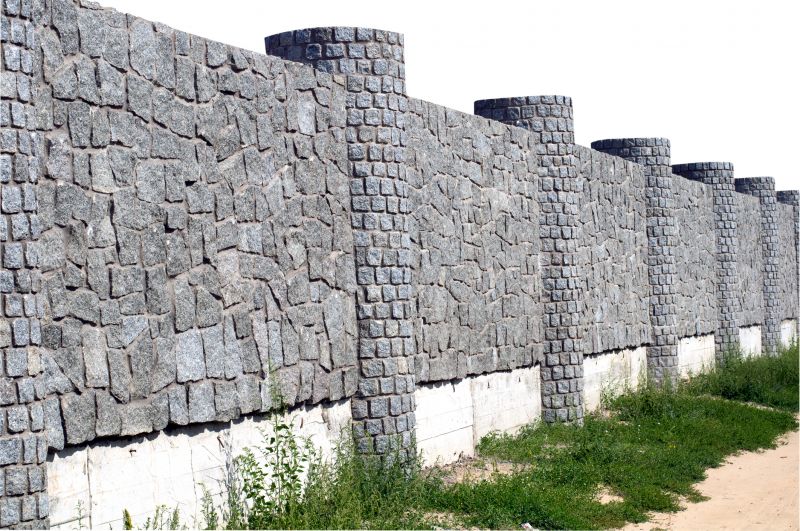 Stone Wall Repair in East Hampton, CT