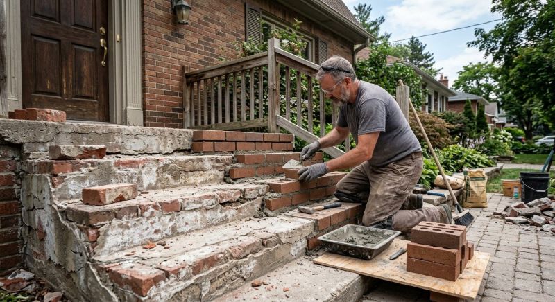 Stonework Repair in Cromwell, CT