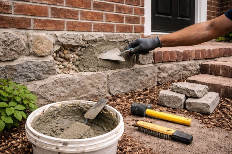 Stonework Repair in North Branford, CT